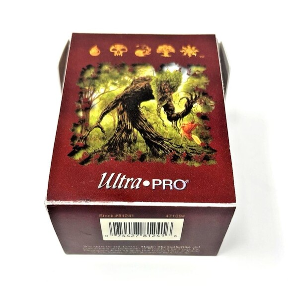 VTG 1997 Ultra Pro MTG 5th Edition Plastic Deck Box Jester's Cap Force of Nature - Picture 5 of 10